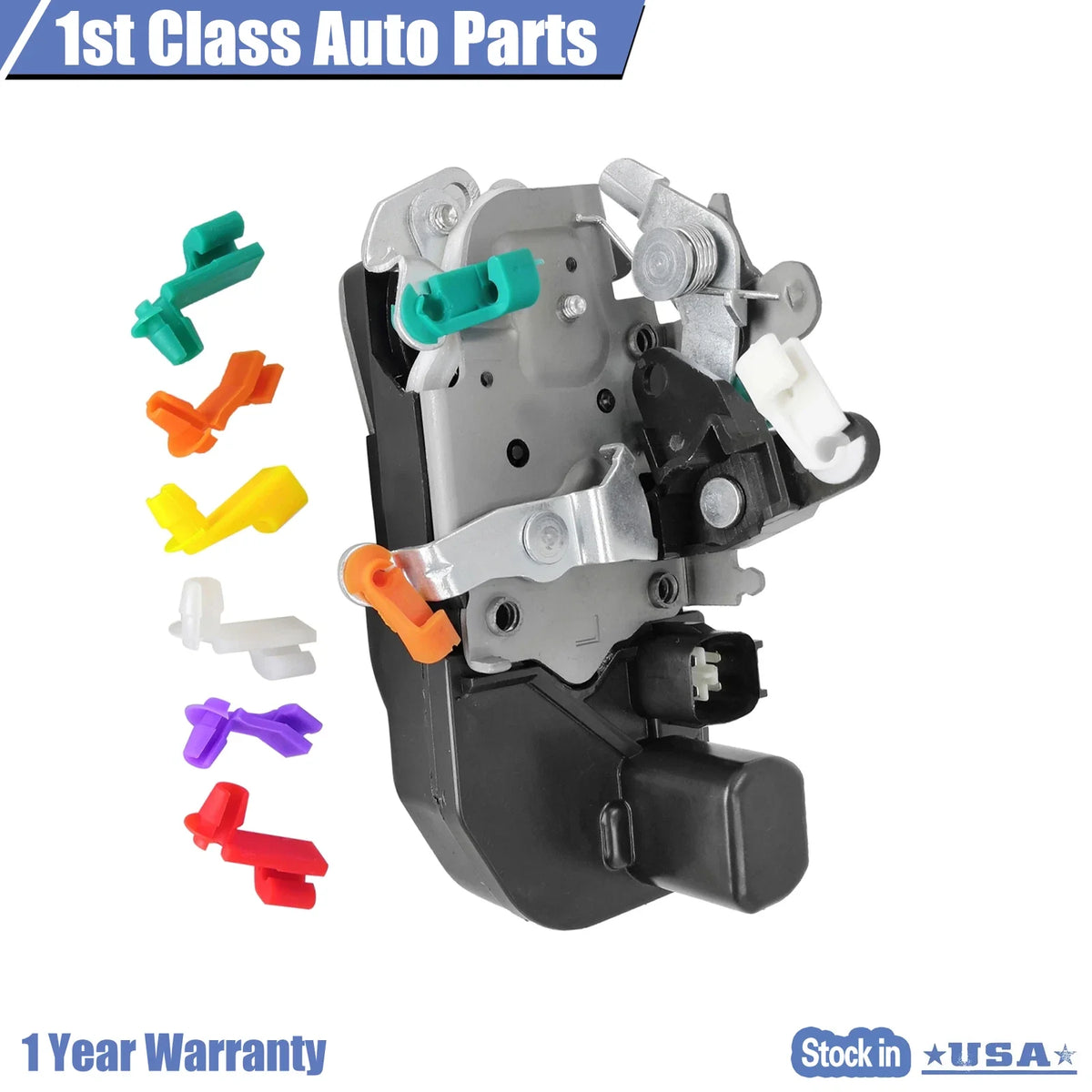 Door Lock Actuator Motor Front Left for Dodge Ram (2003–2010) 931-636