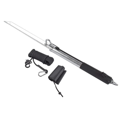 39'' Shallow Water Anchor Pole with 50Ft Line & Hook