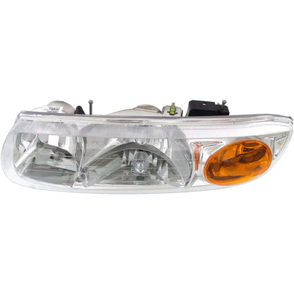 Headlight Assembly Set of 2 for Saturn SL2 SL1 (2000–2002) - Left Right Side