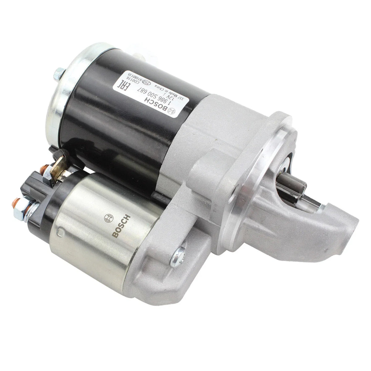 Starter Motor Bosch SR0492N for BMW E82 E88 E83 E90 E60 E71 E70 (2007–2013)