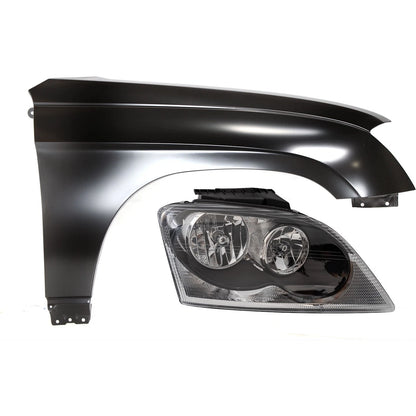 Headlight Passenger Right Side for Chrysler Pacifica (2004–2006)