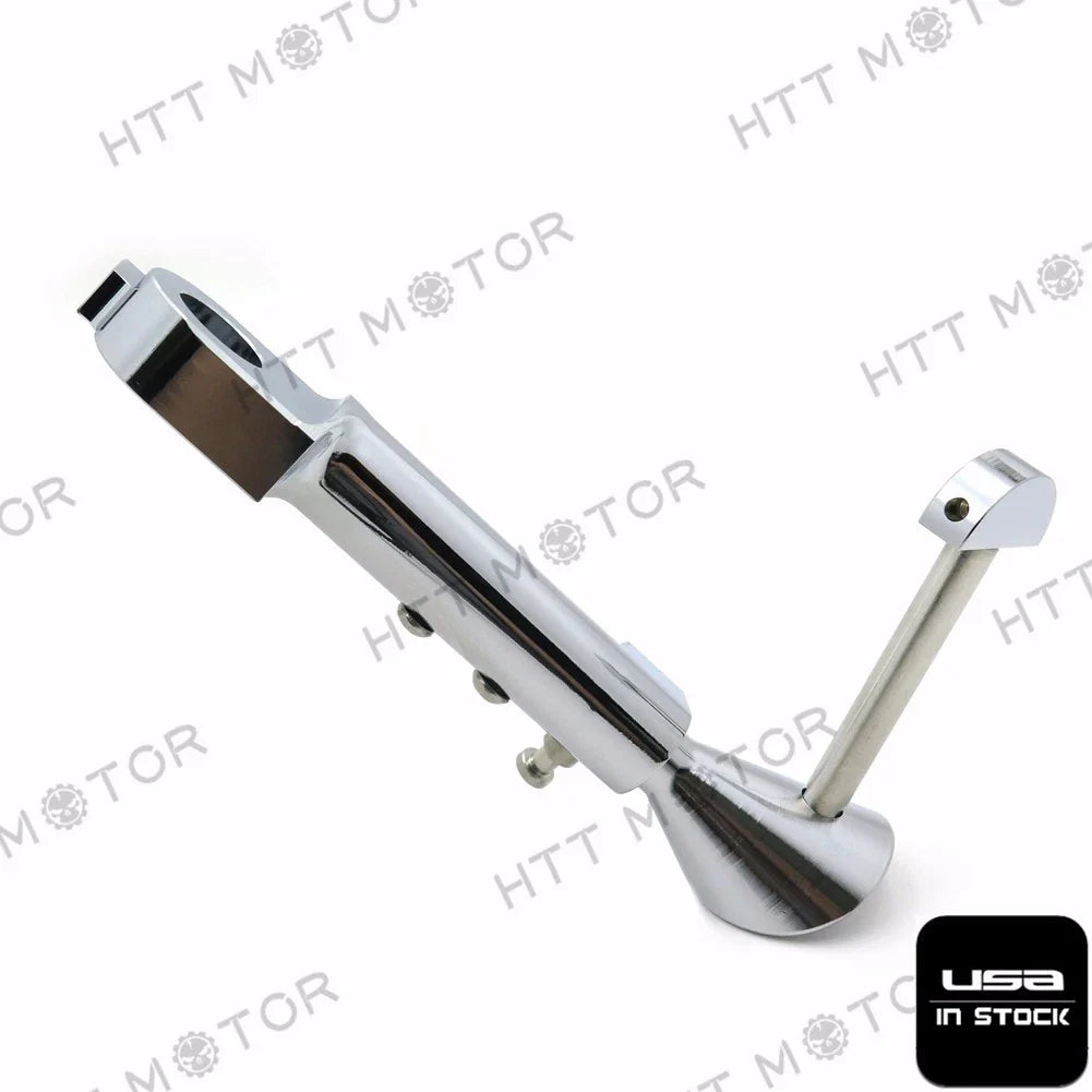 Adjustable Kickstand CNC for Yamaha Vmax 1985-2007, Chrome Aluminum