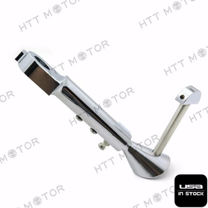 Adjustable Kickstand CNC for Yamaha Vmax 1985-2007, Chrome Aluminum