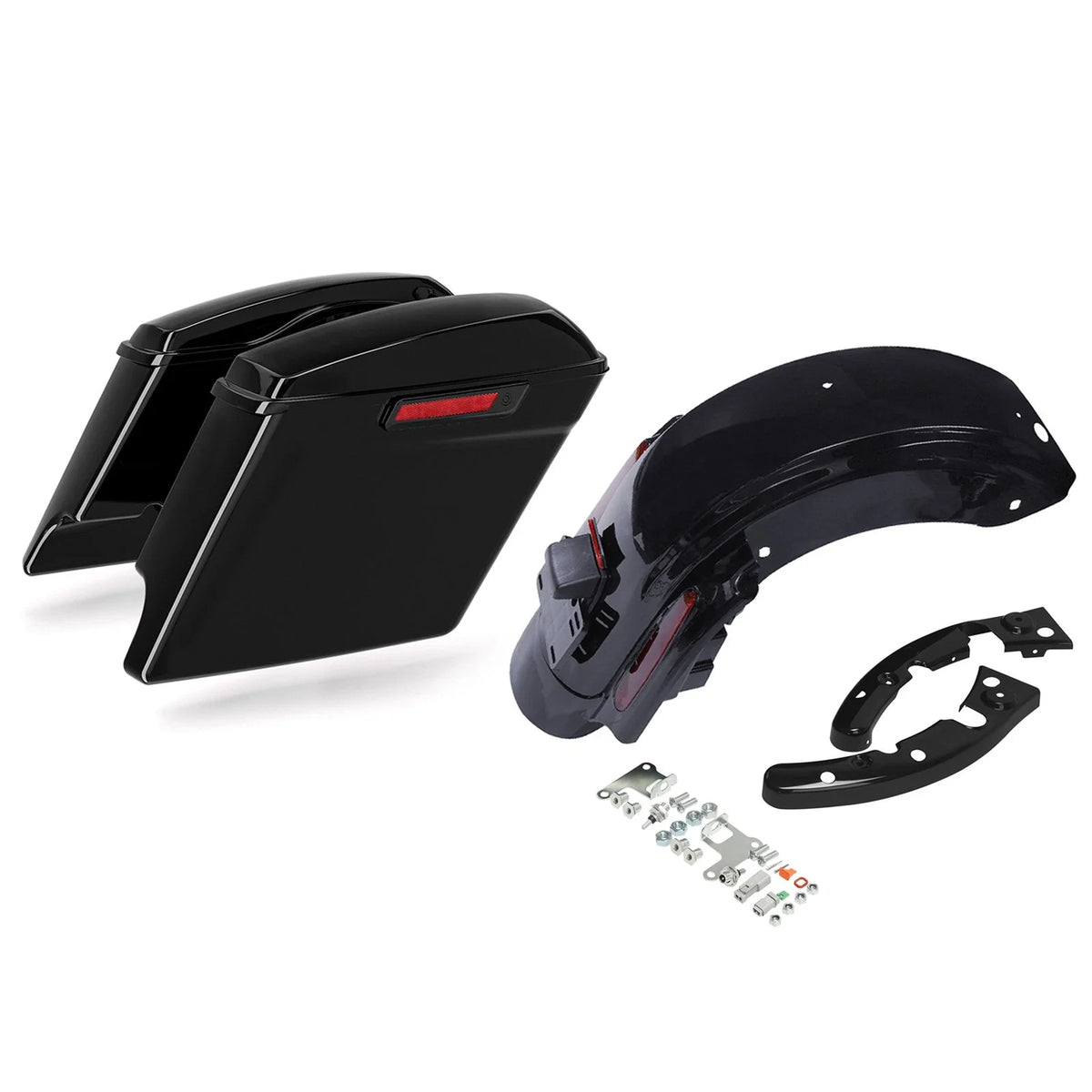5" LED Hard Saddlebags for Harley Road Glide (2009-2013)