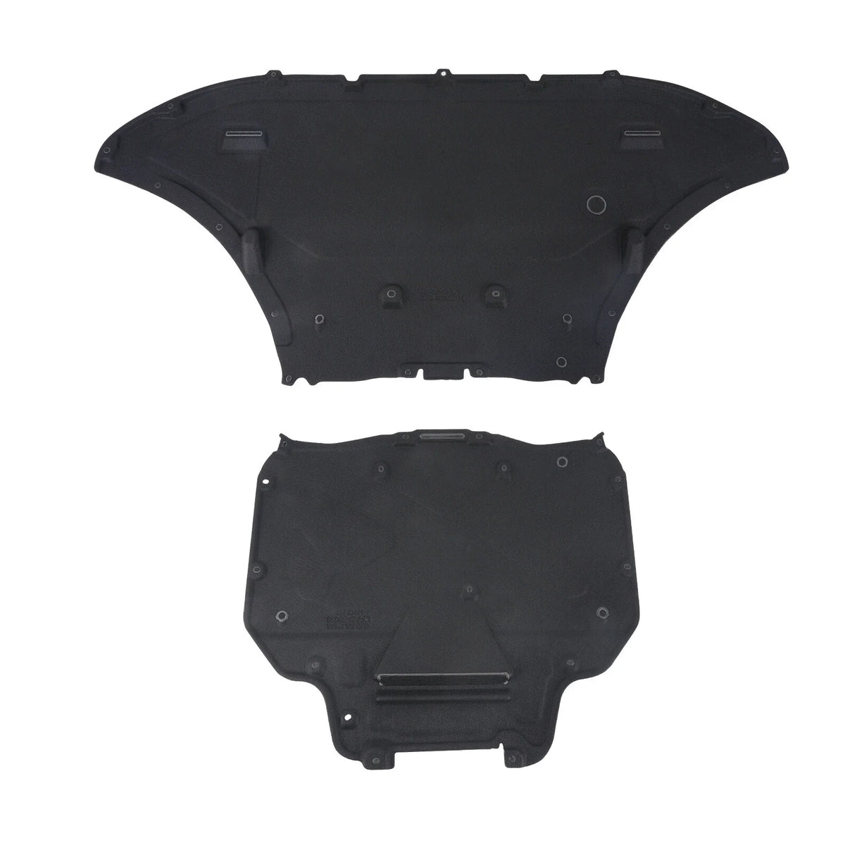 2X Engine Splash Shield Baffle Guard Pan for Audi Q8 (2019–2023)