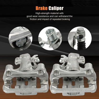 Caliper Assembly with Bracket Pads for Lincoln MKZ, Ford Fusion 2006-2012