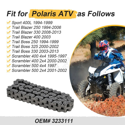 Transmission Silent Chain Gear Case 3233111 for Polaris Trail Blazer 330 (2008–2013)