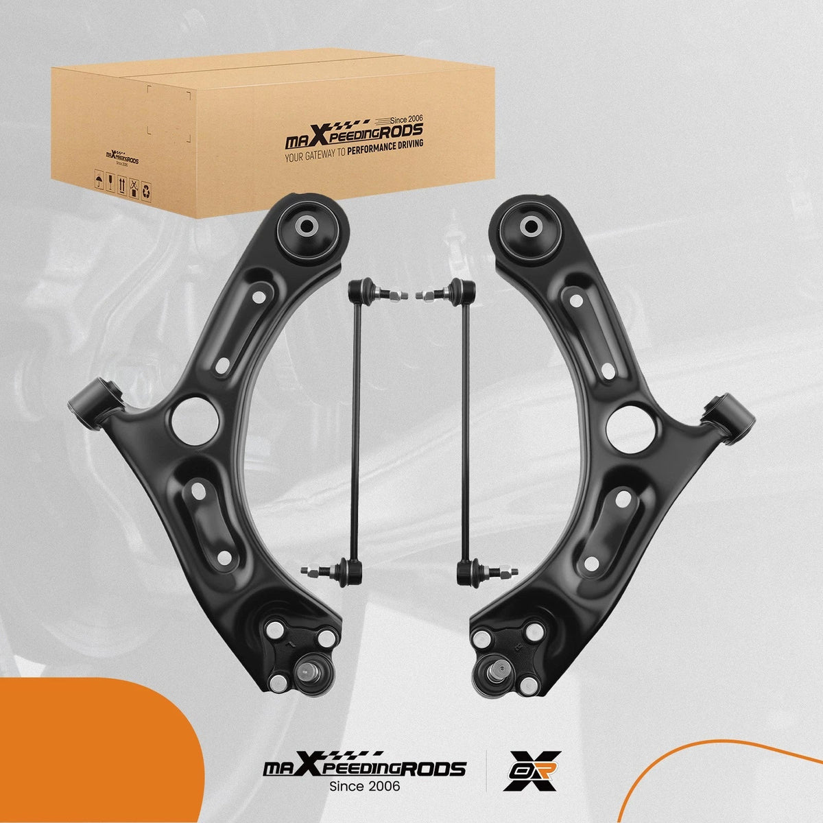 Front Lower Control Arm Ball Joint Sway Bar Link for Hyundai Sonata (2015–2019)