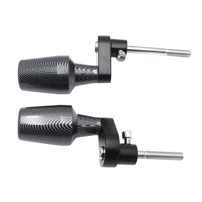 Carbon Crash Protectors for Kawasaki Ninja 400 (2018-2025) - Frame Sliders