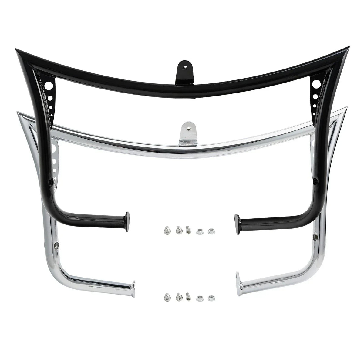 Engine Guard Crash Bar Black/Chrome for Harley Road Electra Glide 1997-2008