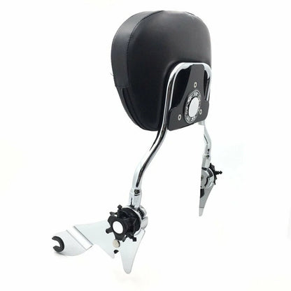 Adjustable Skull Backrest Sissy Bar for Harley FLHR FLHX 2007-2015