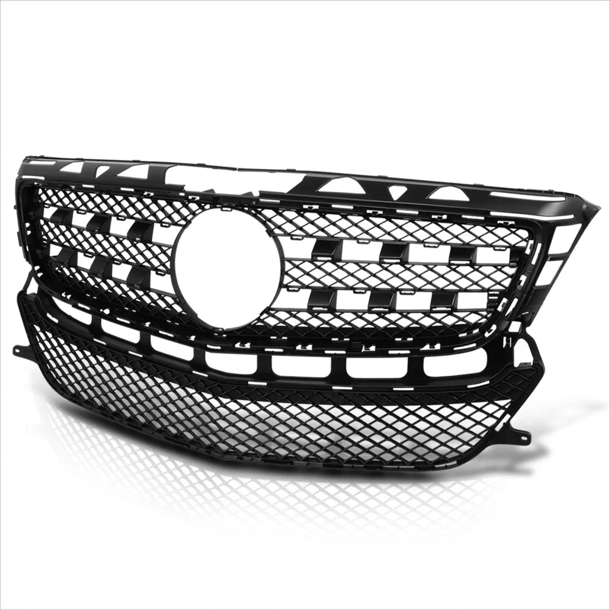 Diamond Mesh Hood Grille Frame for Benz CLS550 (2012–2015)
