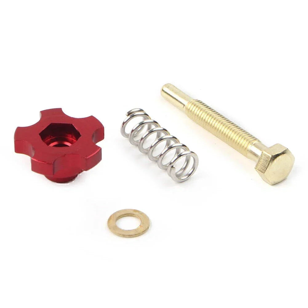 Red Motorcycle Idle Speed Adjusting Screw Kit for PWK Carburetors