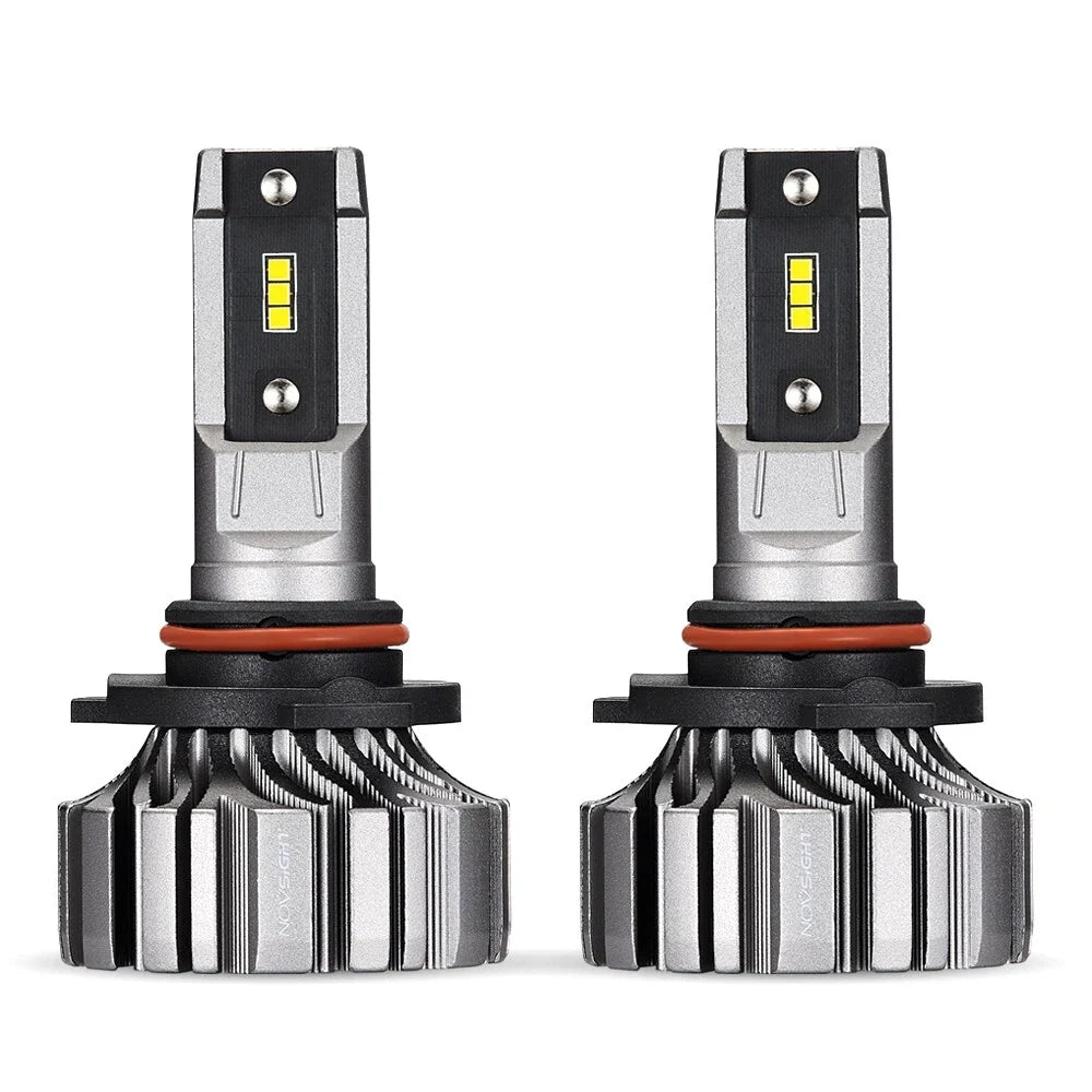 2X 9005 HB3 LED Headlights for NOVSIGHT, 6500K, 8000 Lumens