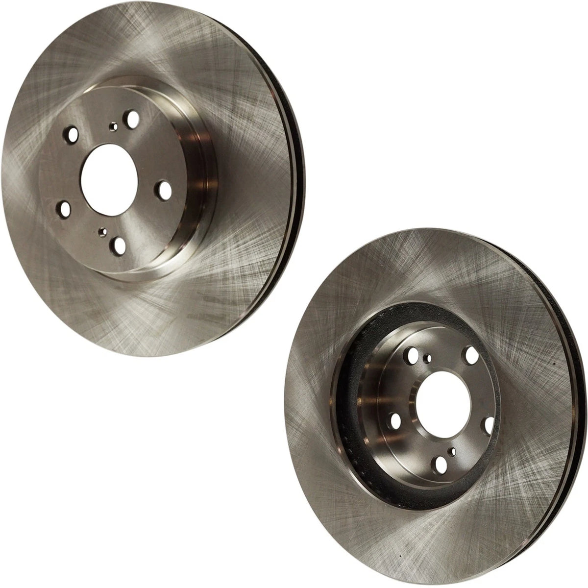 Front Brake Disc Set for Toyota Corolla (2003–2008) Plain Surface Cast Iron