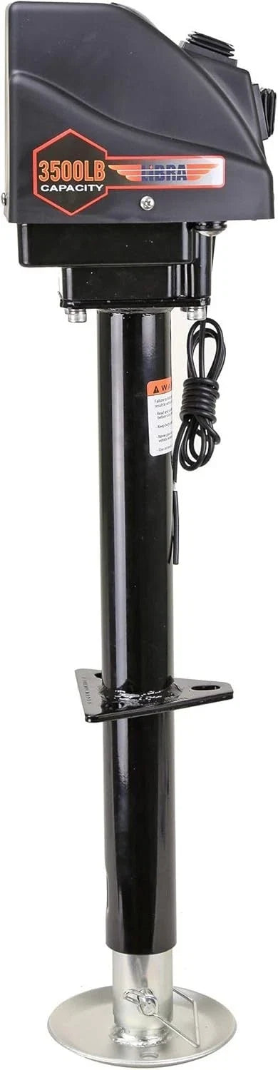 3500lbs Electric Power Tongue Jack for RV Trailer & Camper (26041A)