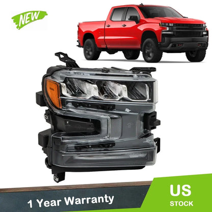 Headlight Assembly LED for Silverado 1500 (2019-2020)