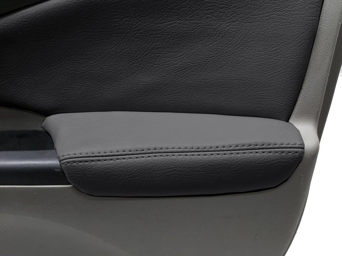 Front & Rear Armrest Door Panel Cover for Honda CR-V (2012–2016) Gray