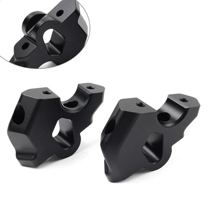 Handlebar Riser Clamp - CNC Black for BMW R1300GS (2024)