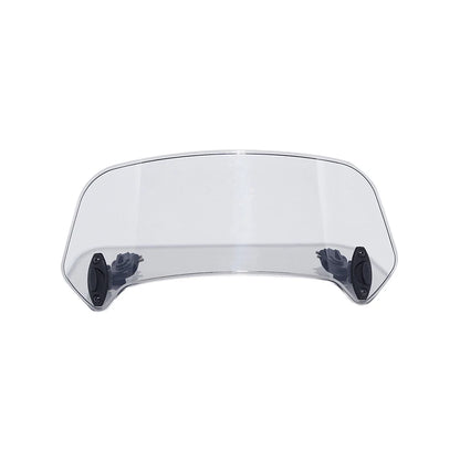Spoiler Deflector Extension for Windshield on Universal Motor Scooters