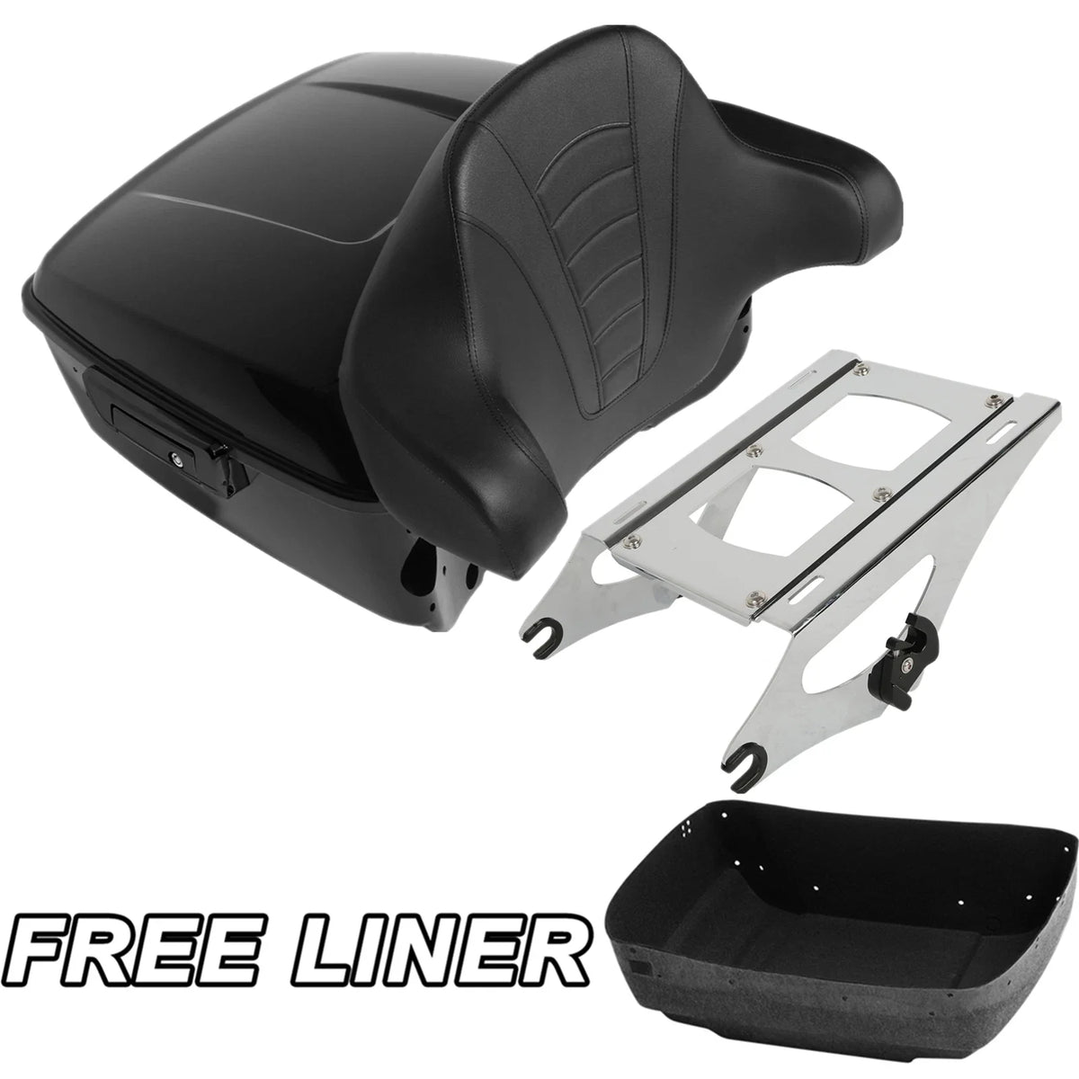 Trunk Pad Mount Rack for Road Glide Harley Touring (2014-2026)