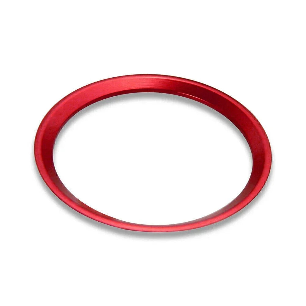 Silver Trim Ring for Steering Wheel - Mercedes Benz C E CLA GLA GLC (2014-2023)