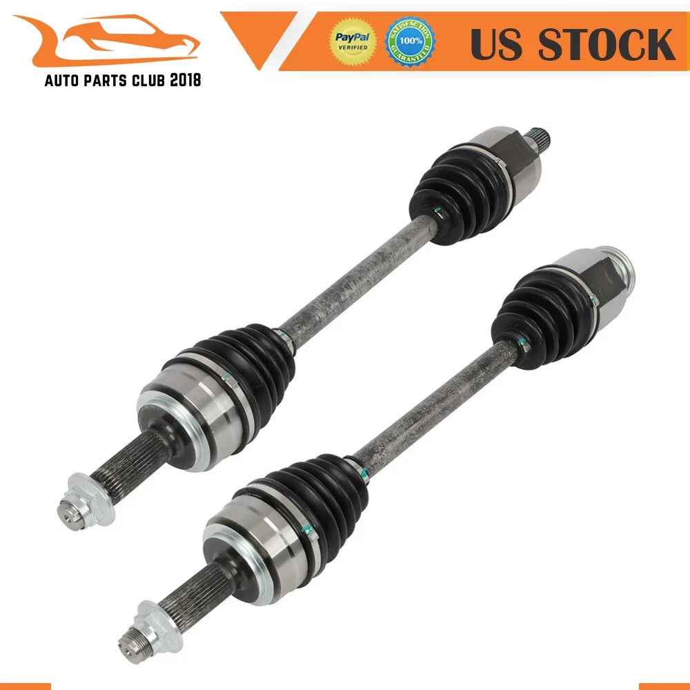 Pair Front CV Axles for Acura MDX (2007–2009) & Honda Pilot (2009–2011)