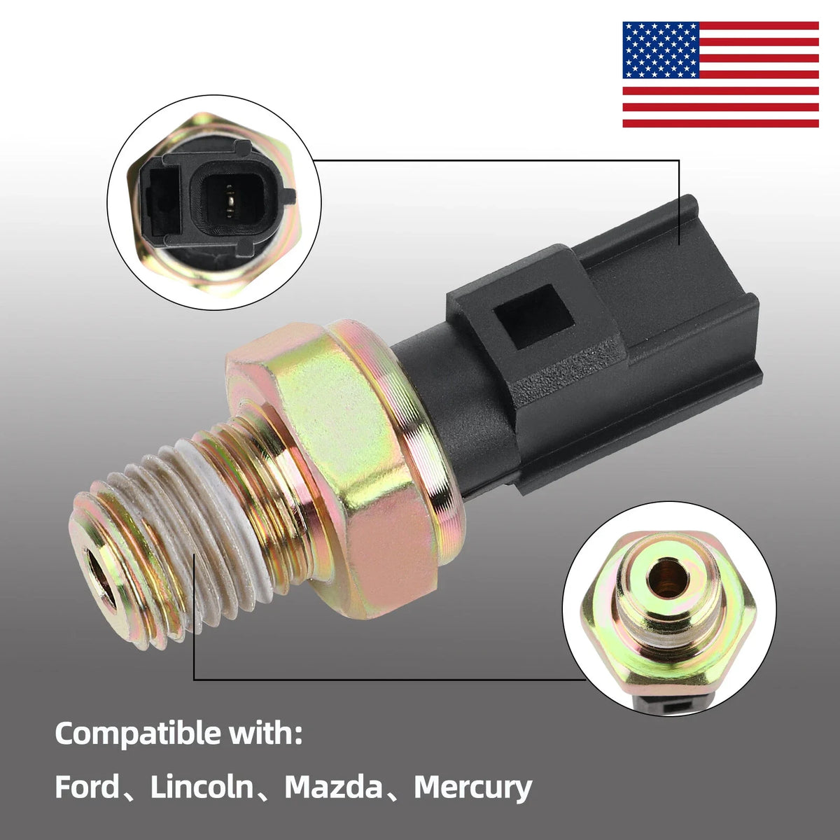 Engine Oil Pressure Sensor for Ford Escape, Escort, Focus (2001–2012)
