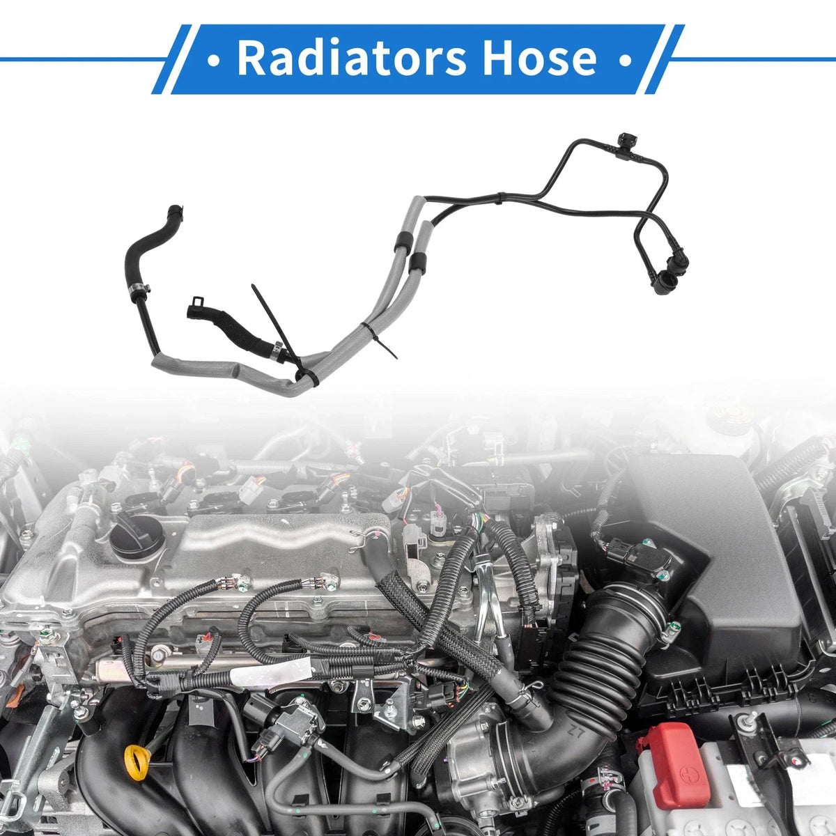 Radiator Hose for Mercedes-Benz GLC300 GLC350e (2016–2020) No.A2535017000