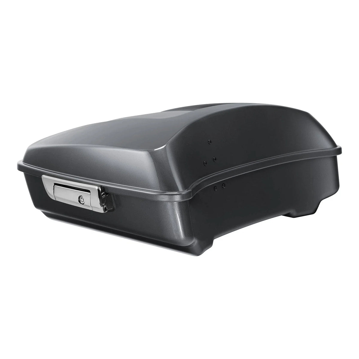 Chopped Trunk for Harley Touring Street Glide (2014–2025) Gauntlet Gray Metallic