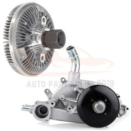Water Pump with Fan Clutch Set for Chevy Silverado 1500/2500 (99-06)
