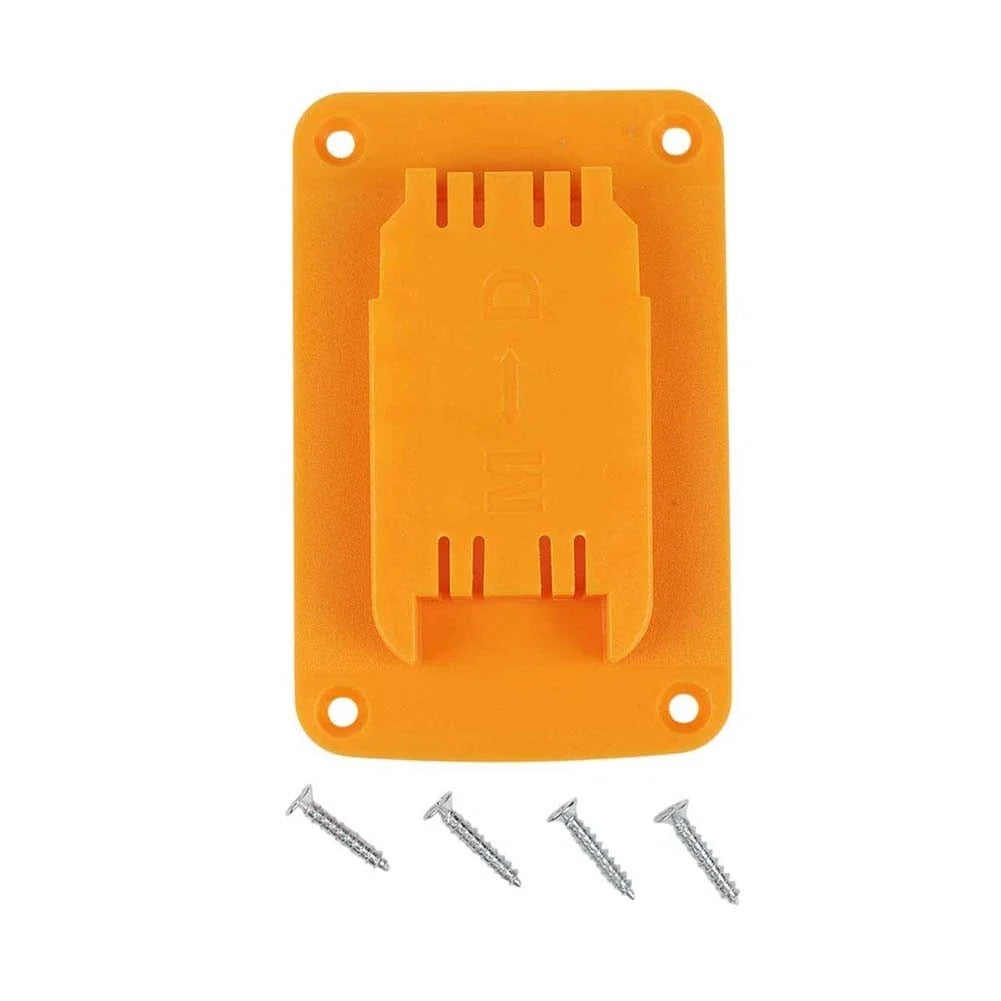 Drill Holder for 12V 20V Cordless Drills (Yellow ABS Plastic)