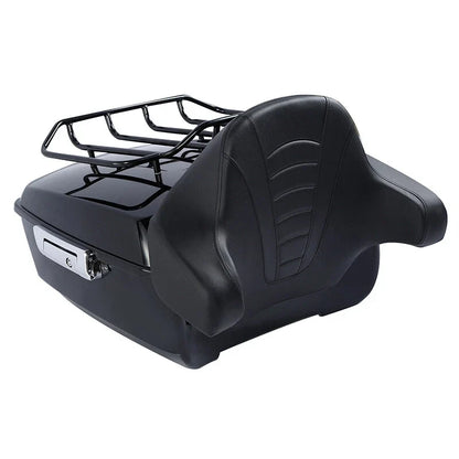 Trunk Backrest Luggage Rail Mount Rack for Harley Road Glide (2014–2026)