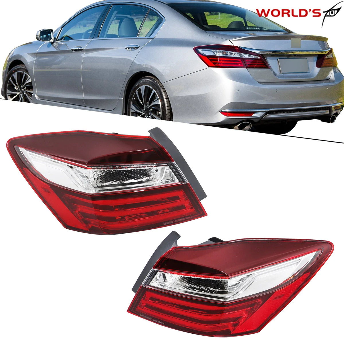 LED Tail Lights Assembly for Honda Accord (2016–2017)