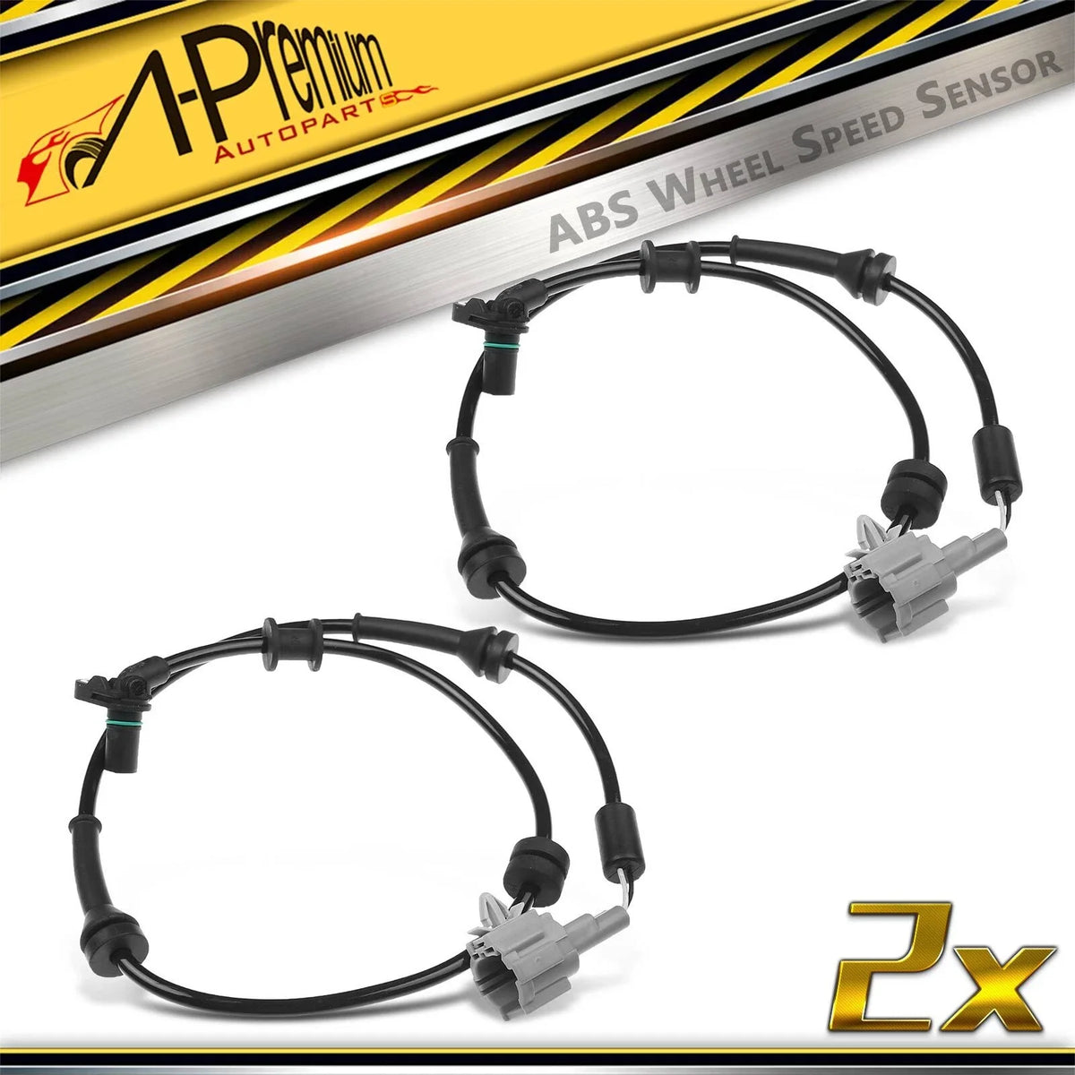 2X Front ABS Wheel Speed Sensor for Nissan Titan (2008–2011) Armada (2008–2012)