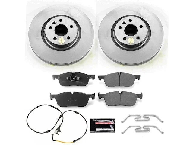 Front Brake Pad and Rotor Kit for Jaguar E-Pace (2018–2019) YV781QT