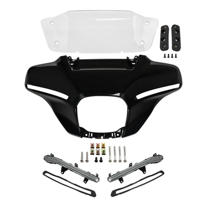 Turn Signal Light with Clear Windshield for 2023 Harley CVO Street Glide