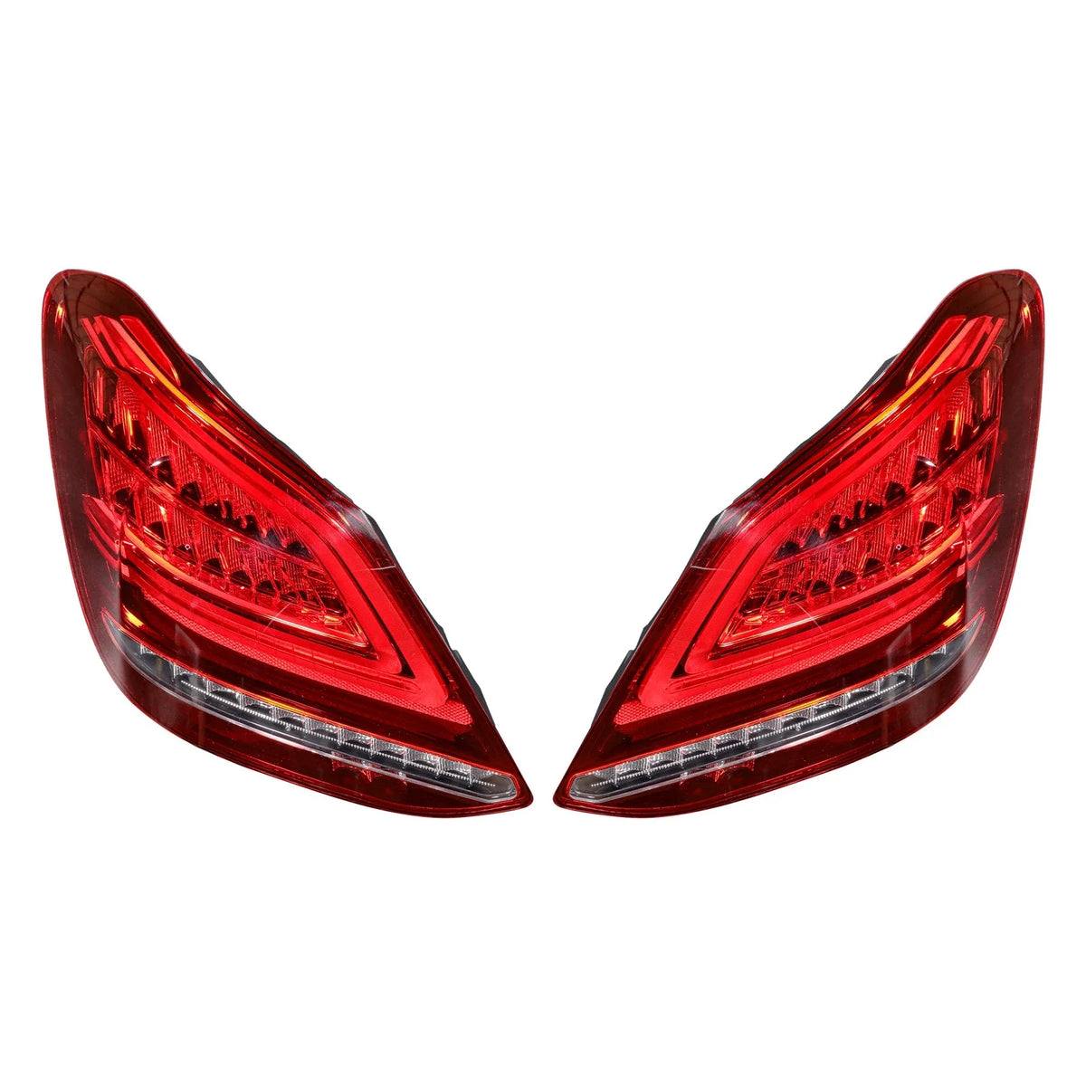 Set of 2 LED Tail Lights for Mercedes Benz W205 C-Class (2019–2021)