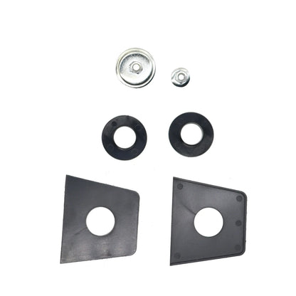Back Window Glass Hinges Set of 2 for Jeep Wrangler YJ TJ 1987-2006