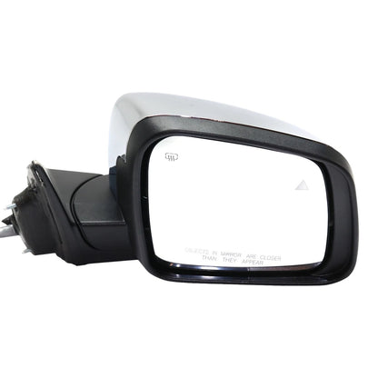 Right Side Mirror for Jeep Grand Cherokee (2014–2021) Power Heated Chrome Signal