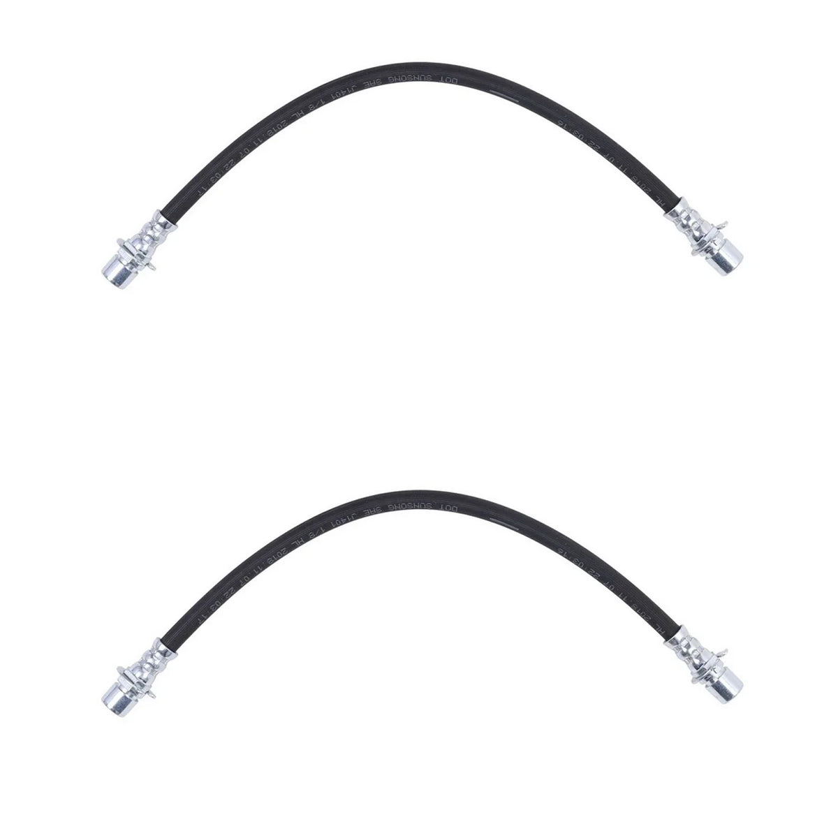 Set of 2 Rear Inner Brake Hydraulic Hoses for Escalade, Suburban, Tahoe (2002–2014)