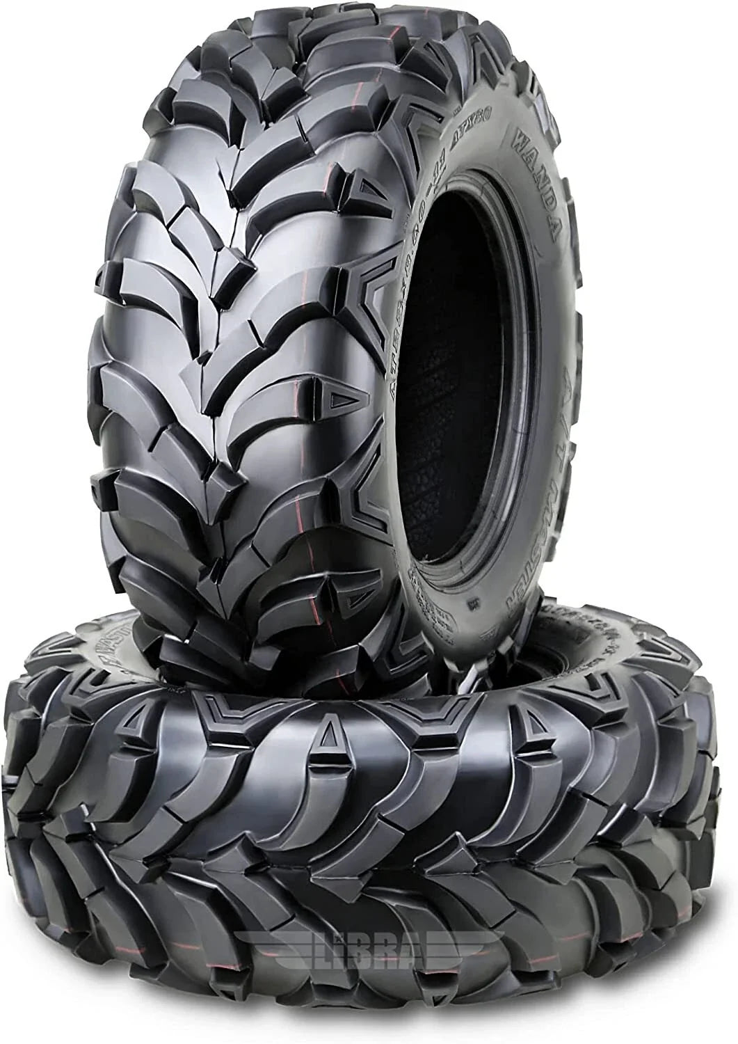 Set of 2 ATV Front Tires 24x8-12 6PR for Arctic Cat 366 2008-2009
