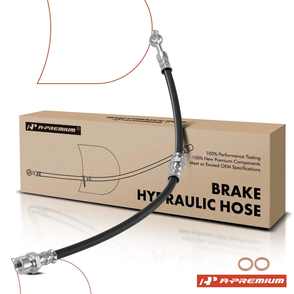 Brake Hydraulic Hose for Kia Rio (2001–2002)