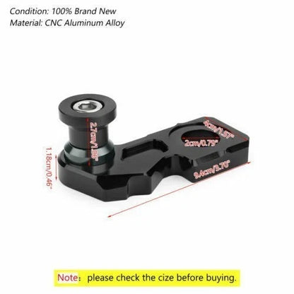 Chain Adjuster Block with Stand Spool for Honda CB650F CBR650F (2014–2018)