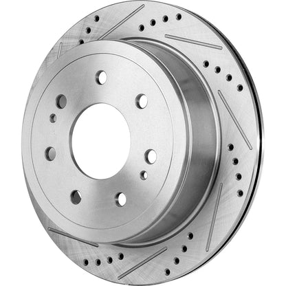 Rear Brake Rotors and Pads Kit for Ford F-150 (2004–2023)
