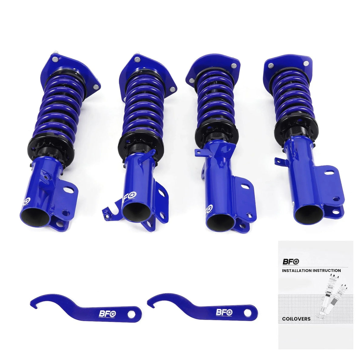Adjustable Coilovers Lowering Kit for Toyota Corolla (E90, E100, E110, AE101, AE111)