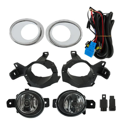 Clear Fog Lights Wiring Switch Kit for Nissan Pathfinder (2013–2016)
