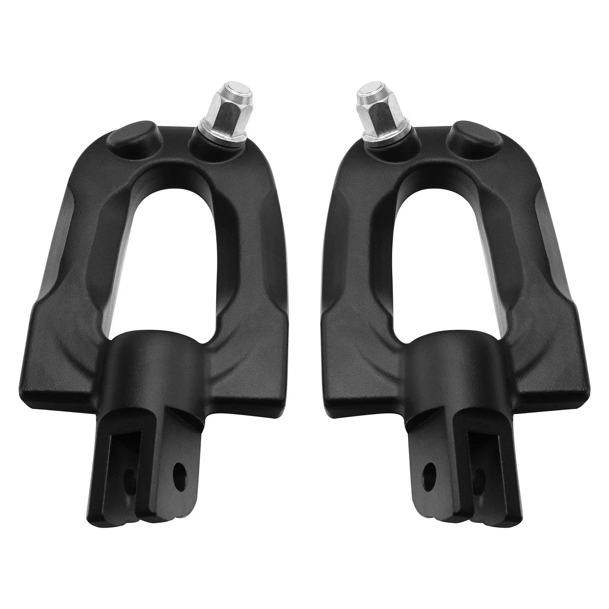 Matte Black Front Driver Pegs for Softail Sport Glide 2018-2025