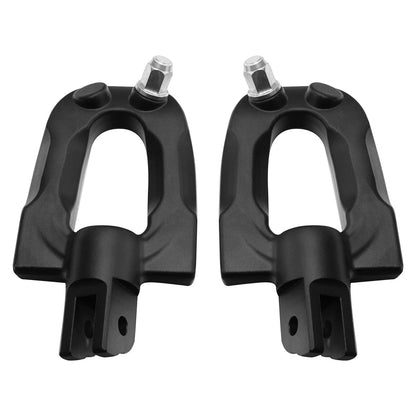 Matte Black Front Driver Pegs for Softail Sport Glide 2018-2025