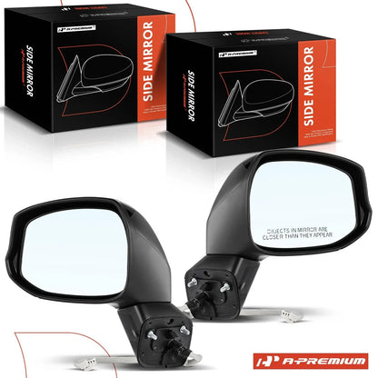 Power Mirror Pair with Manual Folding for Honda Civic (2012–2015)